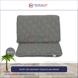 Ruột gối Memory foam Elan Memo
